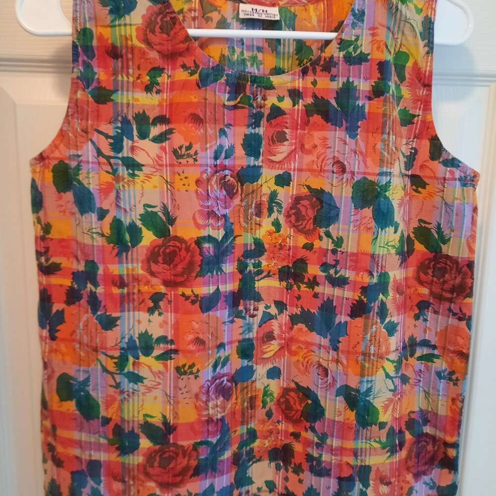 Women Sleeveless colorful Blouse